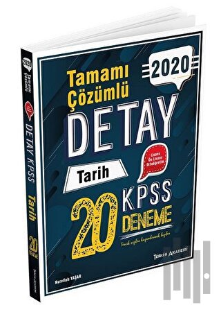 Tercih Akademi KPSS Detay Vatandaşlık Tamamı Çözümlü 20 Deneme | Kitap