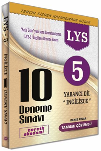 LYS 5 İngilizce 10 Deneme Sınavı | Kitap Ambarı