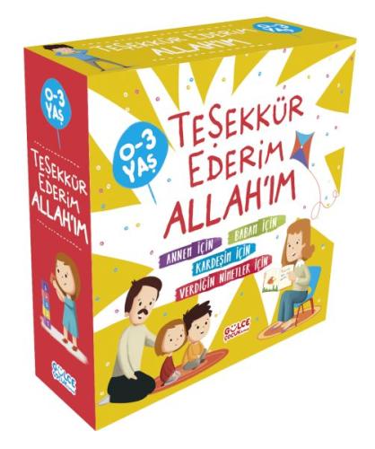 Teşekkür Ederim Allah'ım (4 Kitap Takım) | Kitap Ambarı