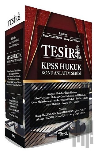 Tesir KPSS Hukuk Konu Anlatım Serisi | Kitap Ambarı