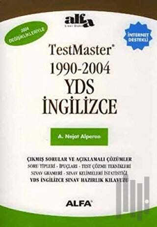 Testmaster 1990-2004 YDS İngilizce | Kitap Ambarı