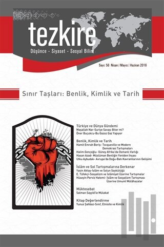 Tezkire Sayı: 56 Nisan-Mayıs-Haziran 2016 | Kitap Ambarı