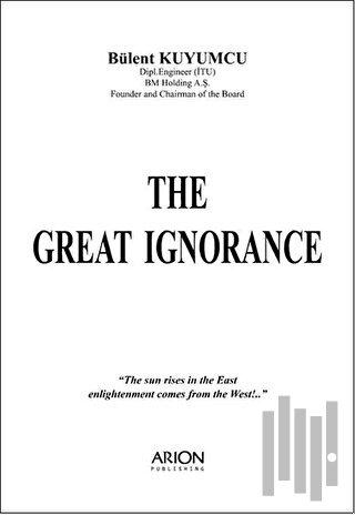 The Great Ignorance | Kitap Ambarı