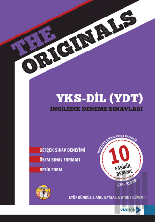 The Originals YKS-DİL (YDT) İngilizce Deneme Sınavları | Kitap Ambarı