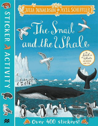 The Snail and the Whale Sticker Book (Ciltli) | Kitap Ambarı