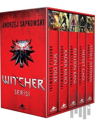 The Witcher Serisi Kutulu Özel Set (5 Kitap) | Kitap Ambarı