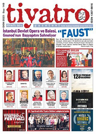 Tiyatro Gazetesi Sayı: 149 - Ekim 2023 | Kitap Ambarı