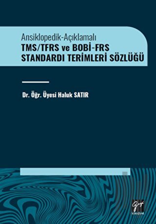 TMS/TFRS ve BOBİ-FRS Standardı Terimleri Sözlüğü | Kitap Ambarı