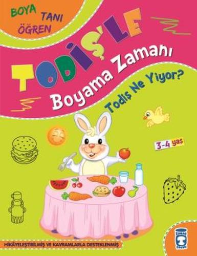 Todiş Ne Yiyor? - Todiş'le Boyama Zamanı | Kitap Ambarı