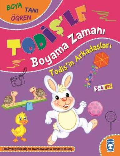 Todiş'in Arkadaşları - Todiş'le Boyama Zamanı | Kitap Ambarı