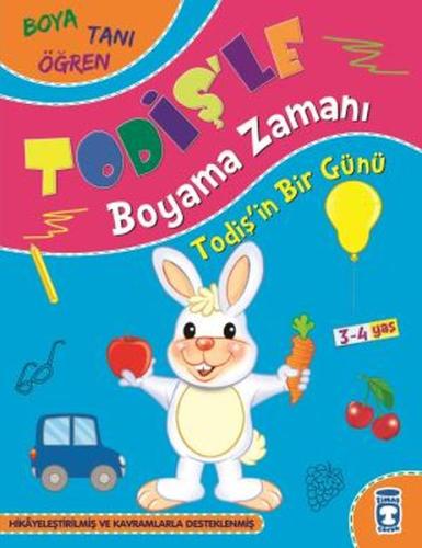 Todiş'in Bir Günü - Todiş'le Boyama Zamanı | Kitap Ambarı