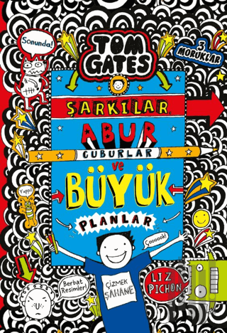 Tom Gates - Şarkılar, Abur Cuburlar ve Büyük Planlar (Ciltli) | Kitap 