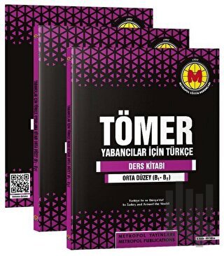 TÖMER Yabancılar İçin Türkçe Öğretim Seti 3 Kitap B1- B2 | Kitap Ambar