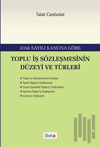 Toplu İş Sözleşmesinin Düzeyi ve Türleri | Kitap Ambarı