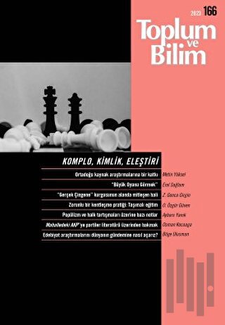 Toplum ve Bilim Dergisi Sayı: 166 | Kitap Ambarı