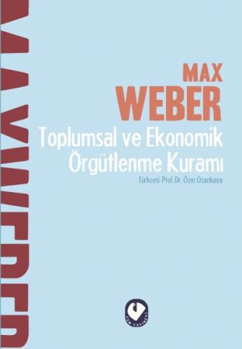 Toplumsal ve Ekonomik Örgütlenme Kuramı | Kitap Ambarı