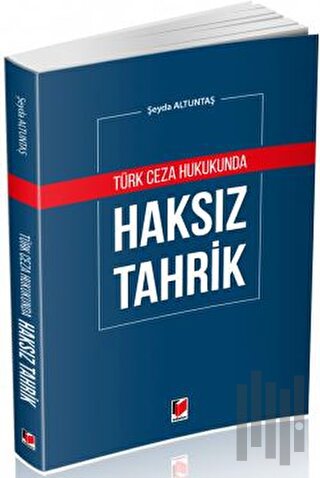 Türk Ceza Hukukunda Haksız Tahrik | Kitap Ambarı