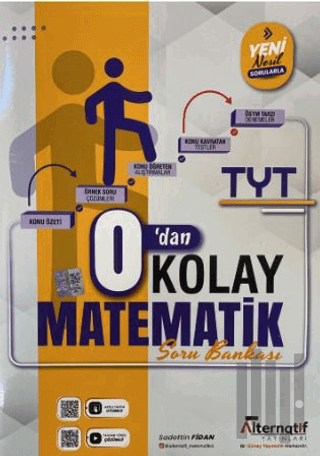 TYT 0'dan Kolay Matematik Soru Bankası | Kitap Ambarı