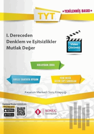 TYT 1. Dereceden Denklem ve Eşitsizlikler Mutlak Değer | Kitap Ambarı