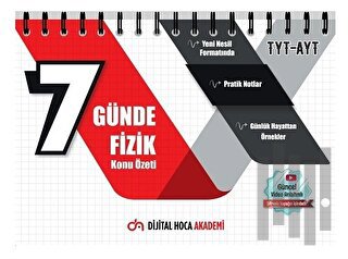 TYT-AYT 7 Günde Fizik Konu Özeti Pratik Notlar | Kitap Ambarı