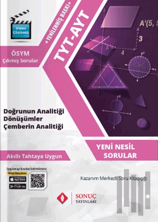 TYT-AYT Doğrunun Analitiği Dönüşümler Çemberin Analitiği | Kitap Ambar