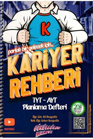 TYT AYT Kariyer Rehberi Planlama Defteri | Kitap Ambarı