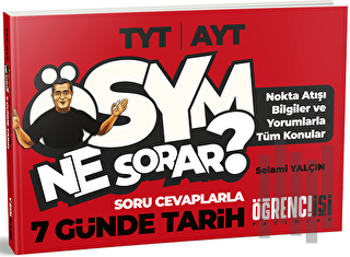 TYT AYT ÖSYM Ne Sorar 5 Günde Tarih Soru Cevaplarla | Kitap Ambarı