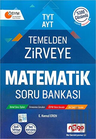 TYT AYT Temelden Zirveye Matematik Soru Bankası | Kitap Ambarı