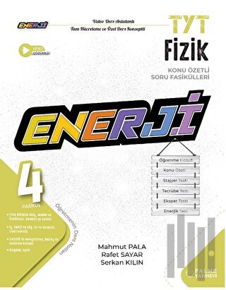 TYT Enerji Fizik Konu Özetli Soru Fasikülleri (4 Fasikül) | Kitap Amba