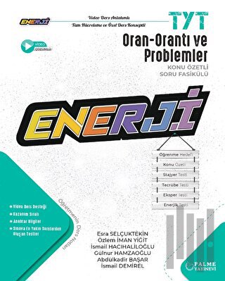 TYT Enerji Oran-orantı ve Problemler Konu Özetli Soru Fasikülü | Kitap