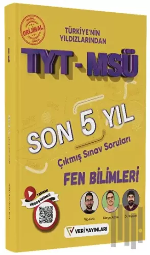 TYT MSÜ Fen Bilimleri Son 5 Yıl Çıkmış Sınav Soruları | Kitap Ambarı