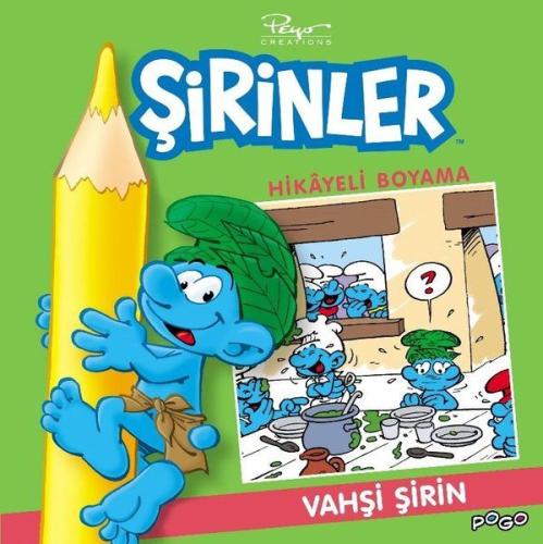 Vahşi Şirin Hikayeli Boyama - Şirinler | Kitap Ambarı