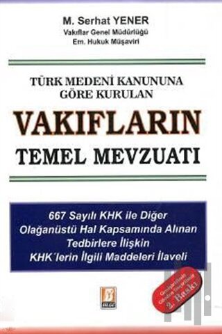 Vakıfların Temel Mevzuatı | Kitap Ambarı