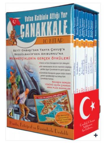 Vatan Kalbinin Attığı Yer Çanakkale (10 Kitap Takım) | Kitap Ambarı