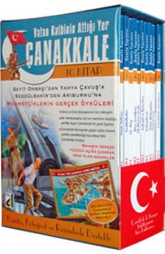 Vatan Kalbinin Attığı Yer Çanakkale (10 Kitap Takım) | Kitap Ambarı