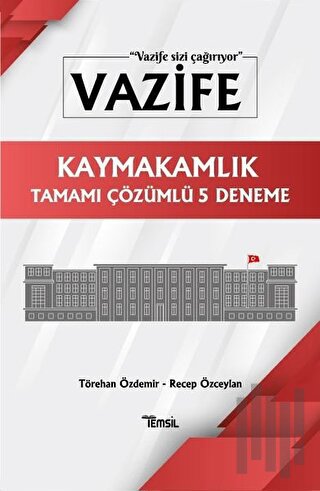 Vazife Kaymakamlık Tamamı Çözümlü 5 Deneme | Kitap Ambarı