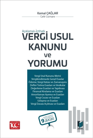 Vergi Usul Kanunu ve Yorumu (Ciltli) | Kitap Ambarı