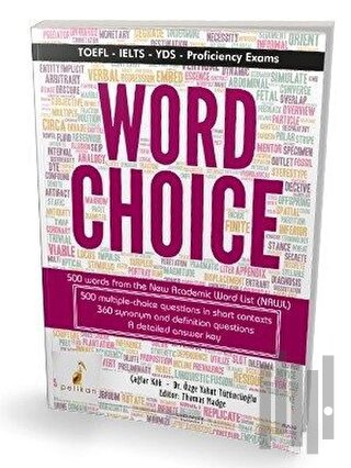 Word Choice TOEFL IELTS YDS Proficiency Exams | Kitap Ambarı