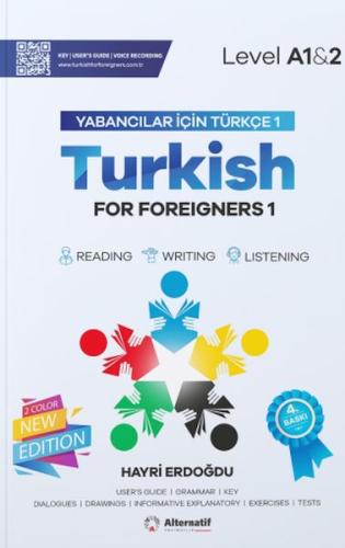 Yabancılar İçin Türkçe 1 - Turkish For Foreigners 1 | Kitap Ambarı