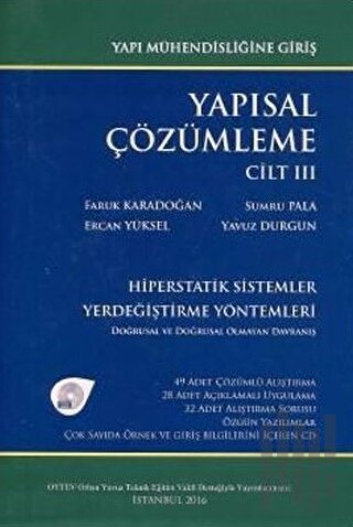 Yapısal Çözümleme Cilt 3 (Ciltli) | Kitap Ambarı