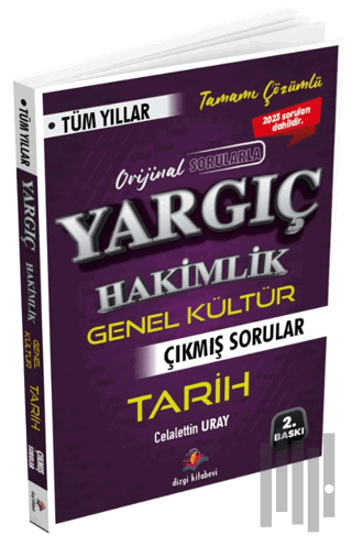 Yargıç Adli- İdari Hakimlik Tarih Tüm Yıllar Çıkmış Sorular | Kitap Am