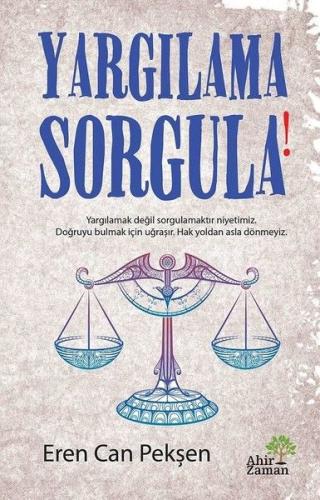 Yargılama Sorgula! | Kitap Ambarı