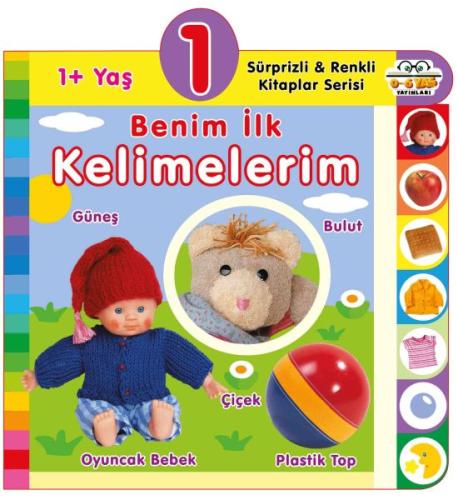 1+ Yaş Benim İlk Kelimelerim (Ciltli) | Kitap Ambarı