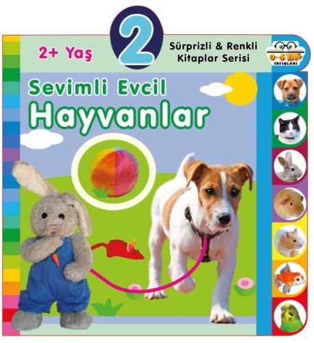 2+ Yaş Sevimli Evcil Hayvanlar (Ciltli) | Kitap Ambarı