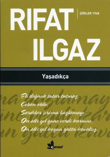 Yaşadıkça - Şiirler 1948 | Kitap Ambarı