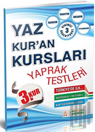 Yaz Kuran Kursları Yaprak Test 3. Kur | Kitap Ambarı