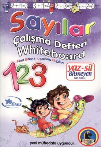 Yaz-Sil Sayılar Bitmeyen Yazı Defteri | Kitap Ambarı