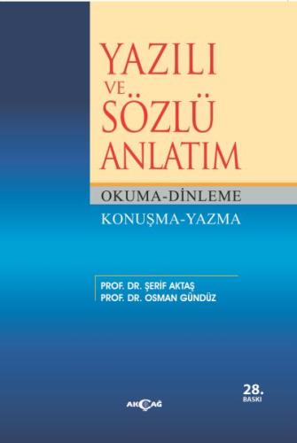 Yazılı ve Sözlü Anlatım | Kitap Ambarı