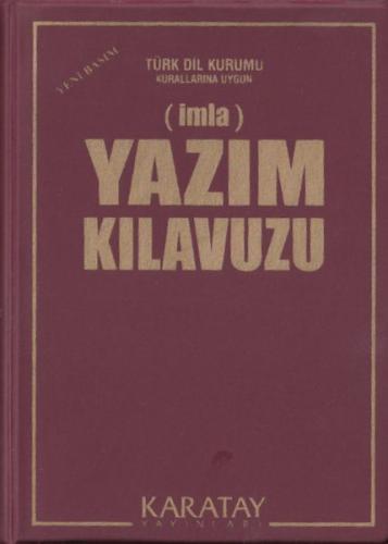 Yazım Kılavuzu (İmla) - (Plastik Kapak) | Kitap Ambarı