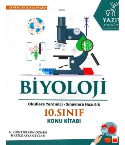 Yazıt 10. Sınıf Biyoloji Konu Kitabı | Kitap Ambarı